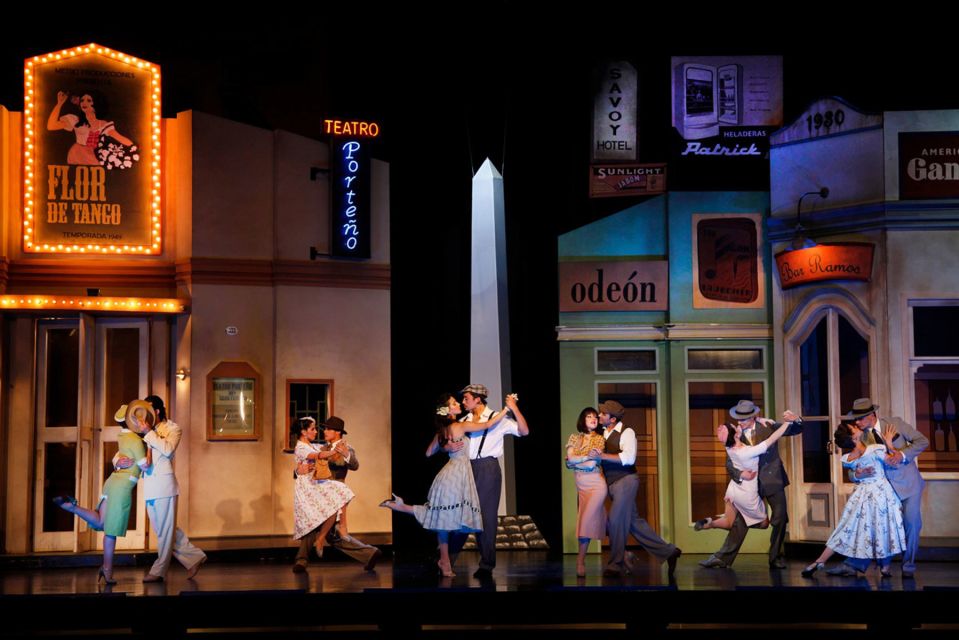 Buenos Aires Tango Porteño Show with optional Dinner - The Timing Window: 1.5 to 3 Hours, Pick Your Start Time