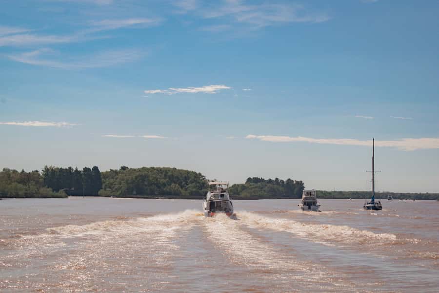Buenos Aires: "Ticket"- 2hs of Navigation Premium to Tigre - Puerto Madero to Tigre: a one-way shortcut into the Delta