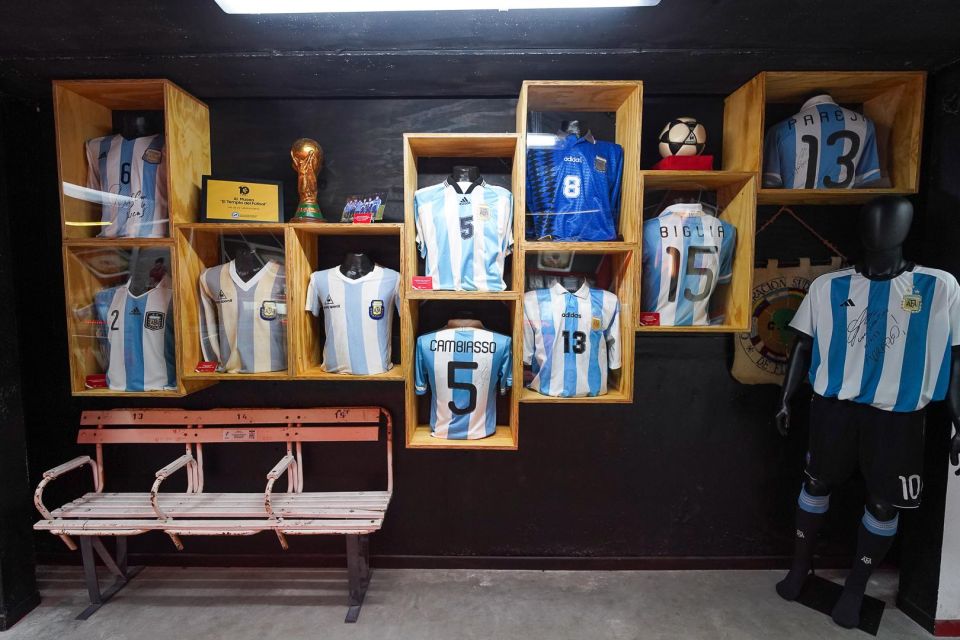 Buenos Aires: Visit to the Diego Armando Maradona Stadium - What you see inside the stadium: field, rooms, press area, stands