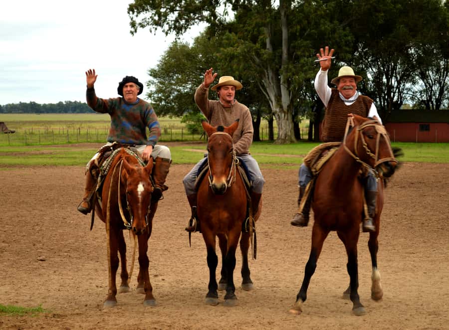 Full-Day at Santa Susana Ranch with BBQ, Drinks and Show - Welcome reception: empanadas, wine, and the ranch’s real setting