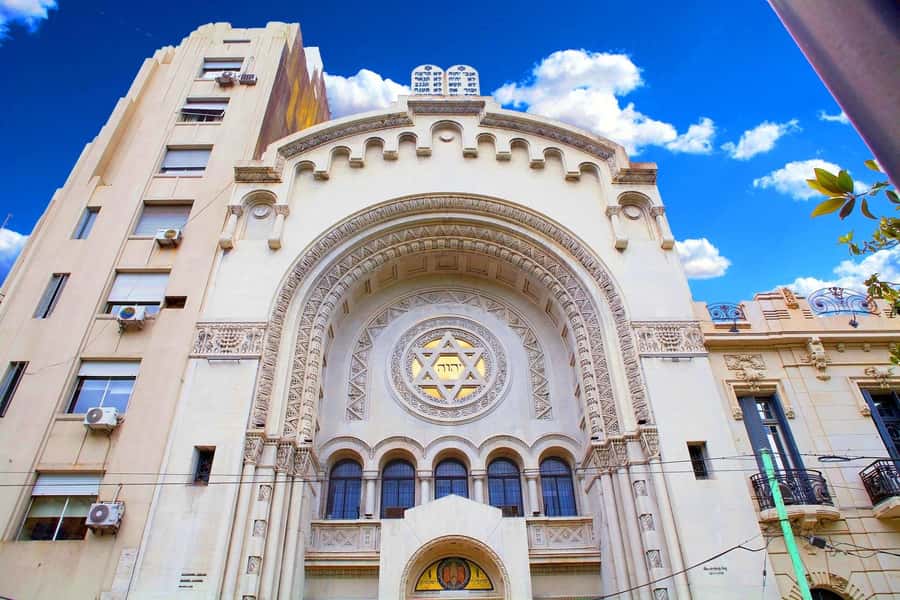 Jewish Sites Buenos Aires Private Walking and Car Tour - Walking Libertad Street toward Templo Libertad