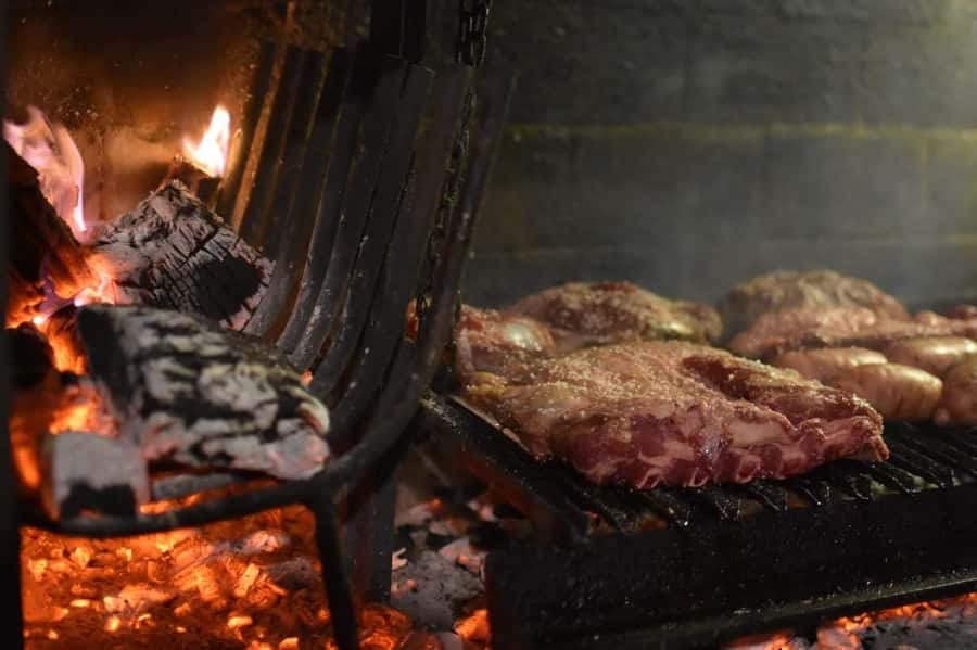 Secrets of Asado in Buenos Asado, BBQ and Dinner - The chimichurri moment: making the sauce that ties it all together