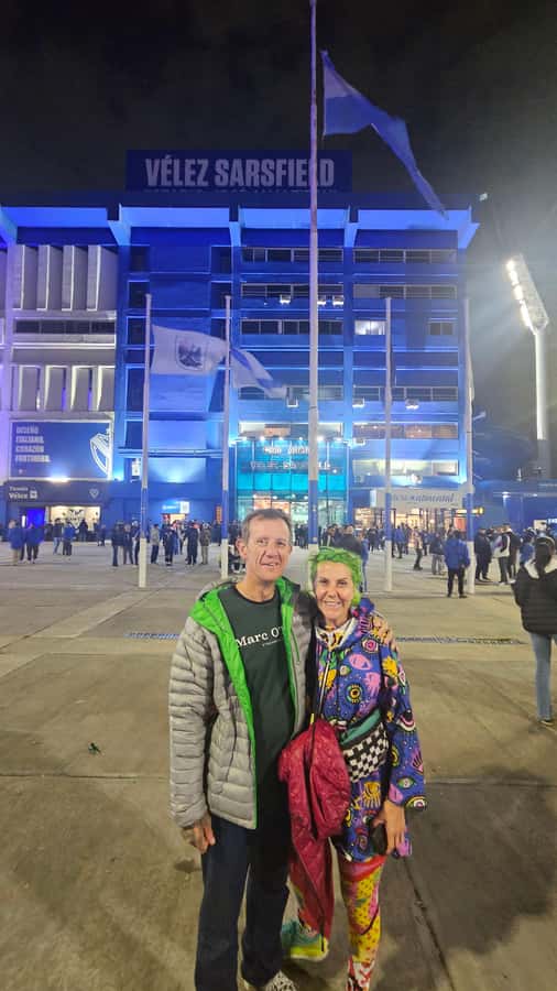 Velez Sarsfield Football Match - Getting Through Security and the Correct Gate (With Help)