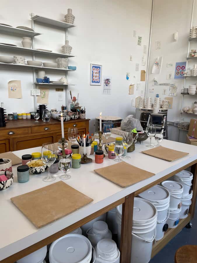 Wine & Pottery Class For Beginners in Buenos Aires Argentina - What You’ll Make: Espresso Sets, Mugs, Vases, Candle Holders